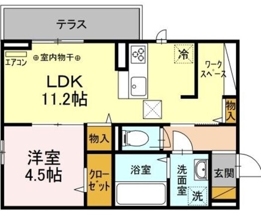 エミネンスの物件間取画像